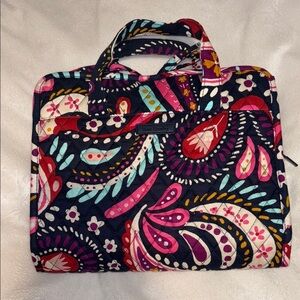 Vera Bradley Multicolor Paisley Hanging Toiletry Travel Bag